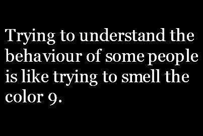 Some People...