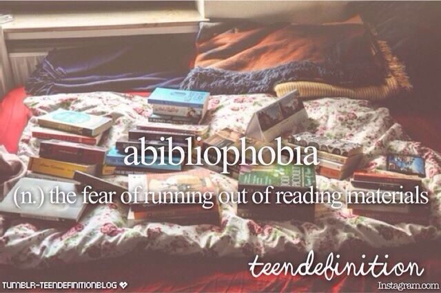 abibliophobia